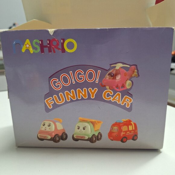 Toy Car Dumptruck Purple Plane Firetruck Police Rescue New Spin Drive Go Move - Picture 3 of 9